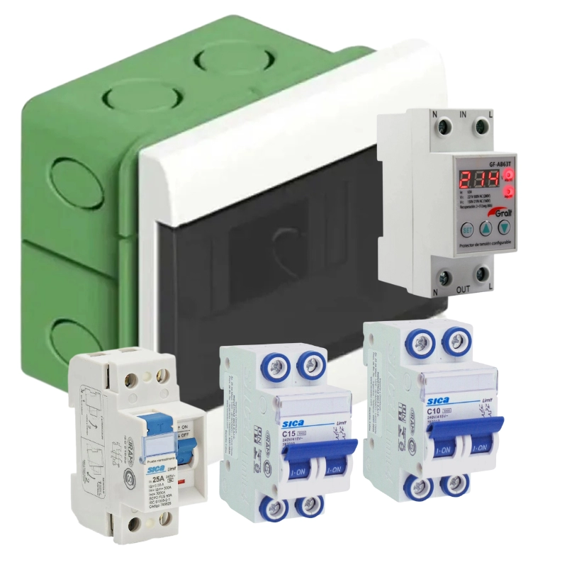 KIT PROTECCION DE TENSION PARA EMBUTIR